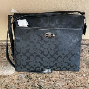 Coach File Crossbody in Signature Jacquard